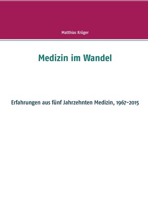 cover image of Medizin im Wandel
